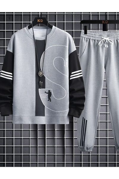 Cotton Tshirt and Trouser Set