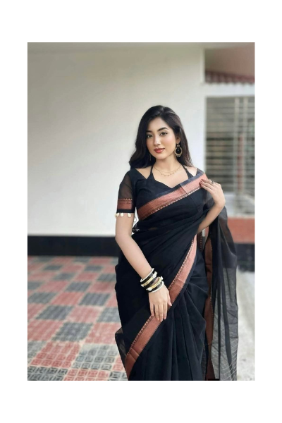 Nokshi Pair Suti Saree