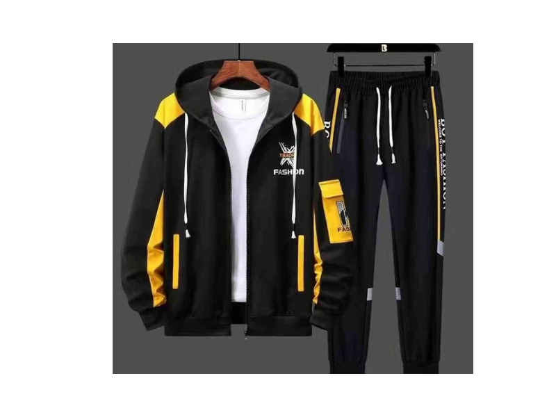 Stylish Export design Hoodie with pant Set for man