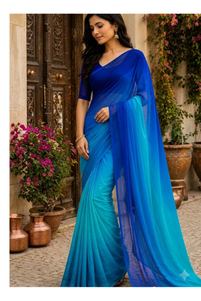 Rongdhonu Georgette saree