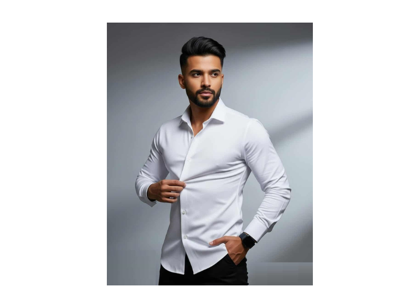 China Stitch Formal Shirt - Image 8