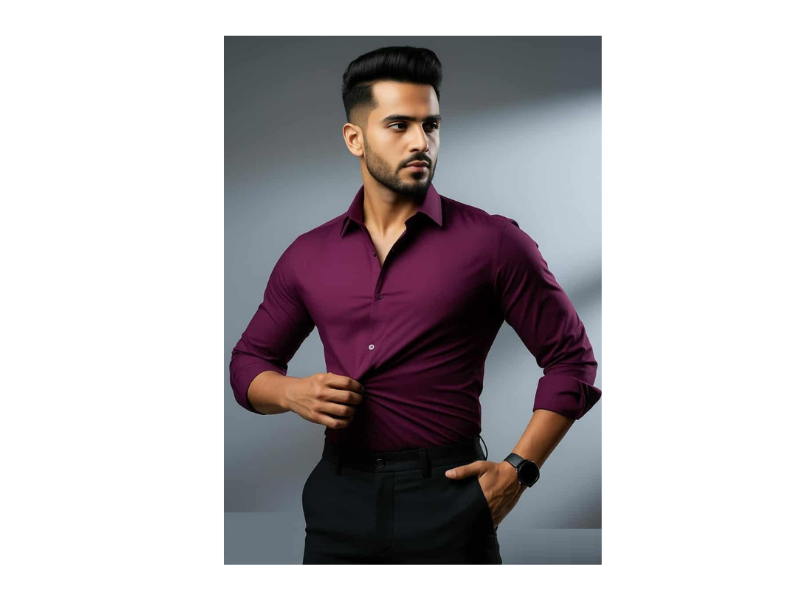 China Stitch Formal Shirt - Image 5