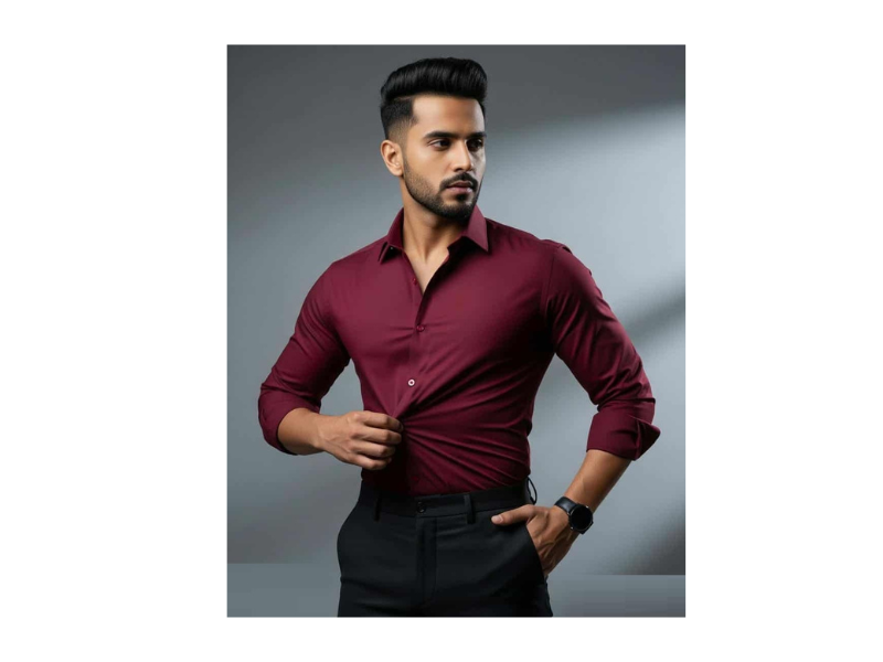 China Stitch Formal Shirt - Image 3