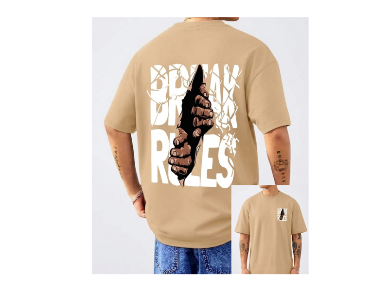 Stylish Drop Shoulder Tshirt - Image 13
