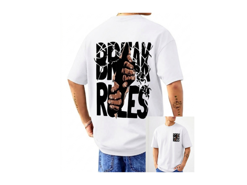 Stylish Drop Shoulder Tshirt - Image 14