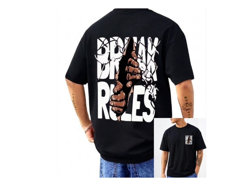 Stylish Drop Shoulder Tshirt - Image 15
