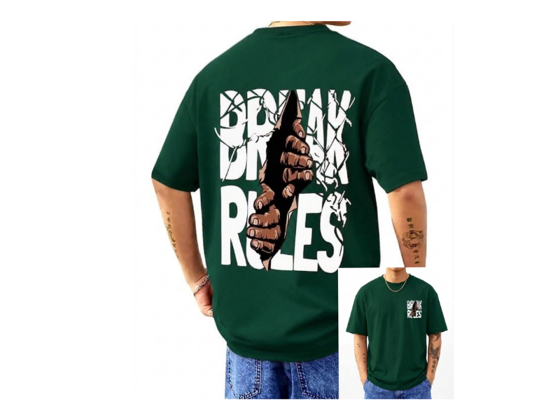Stylish Drop Shoulder Tshirt - Image 17