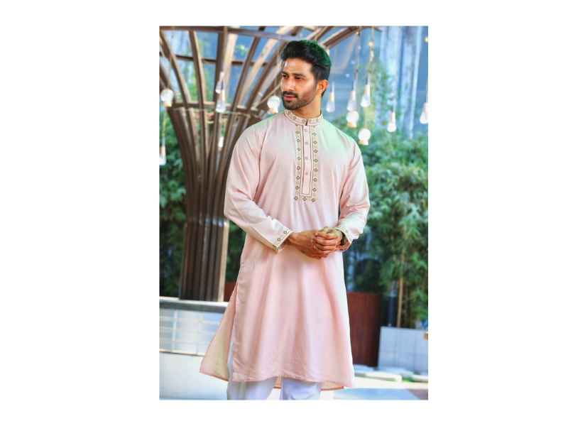 Luxury Original Pakistani Panjabi with Box - Image 4