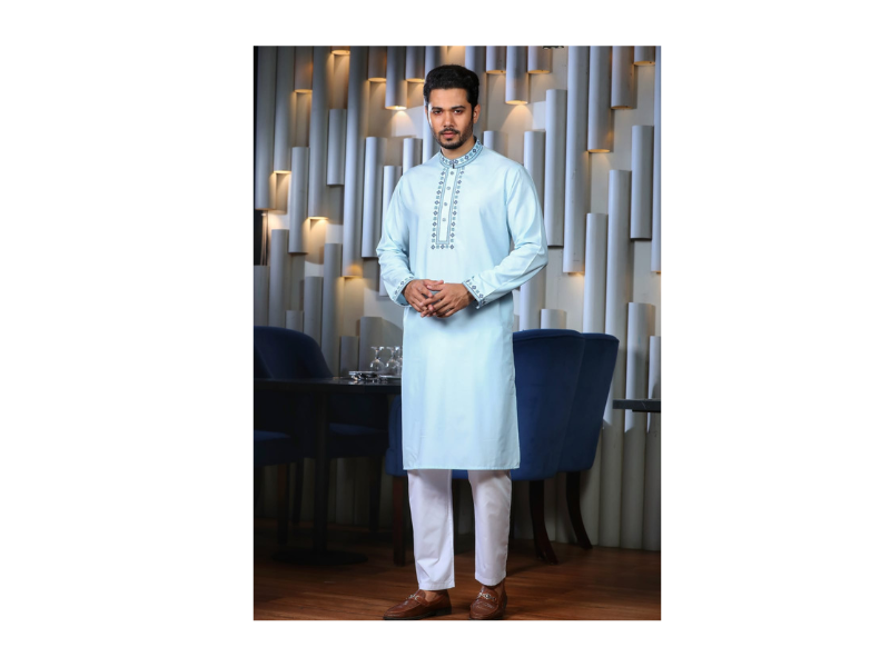 Luxury Original Pakistani Panjabi with Box - Image 7