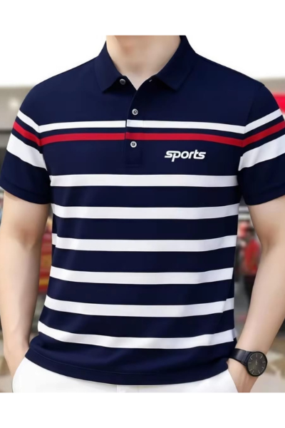 Striped Premium Polo Shirt