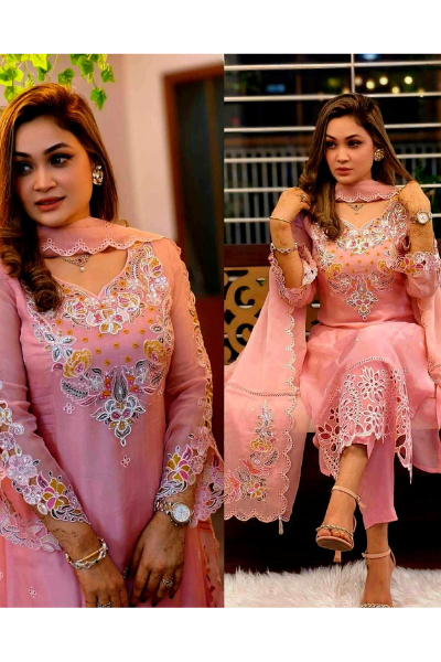 Premium Embroidery Four Piece