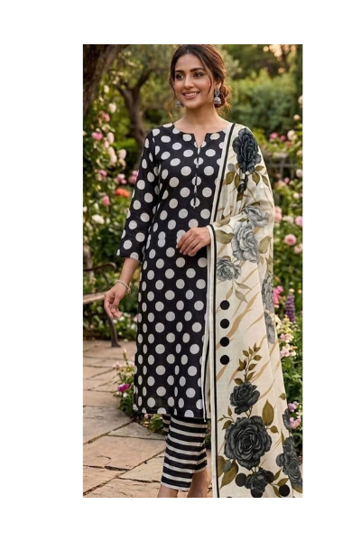 Skin Print Three Piece