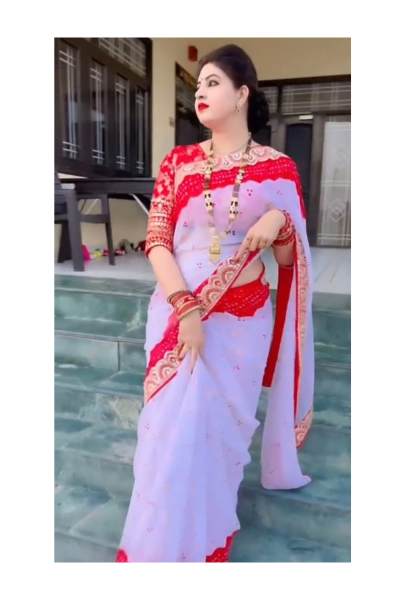 Makhon Jorget Sequence Work Saree