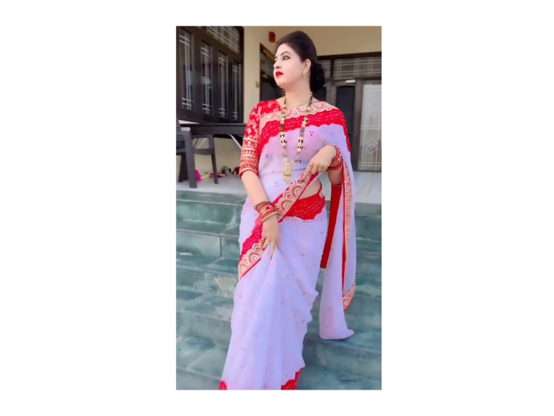 Makhon Jorget Sequence Work Saree